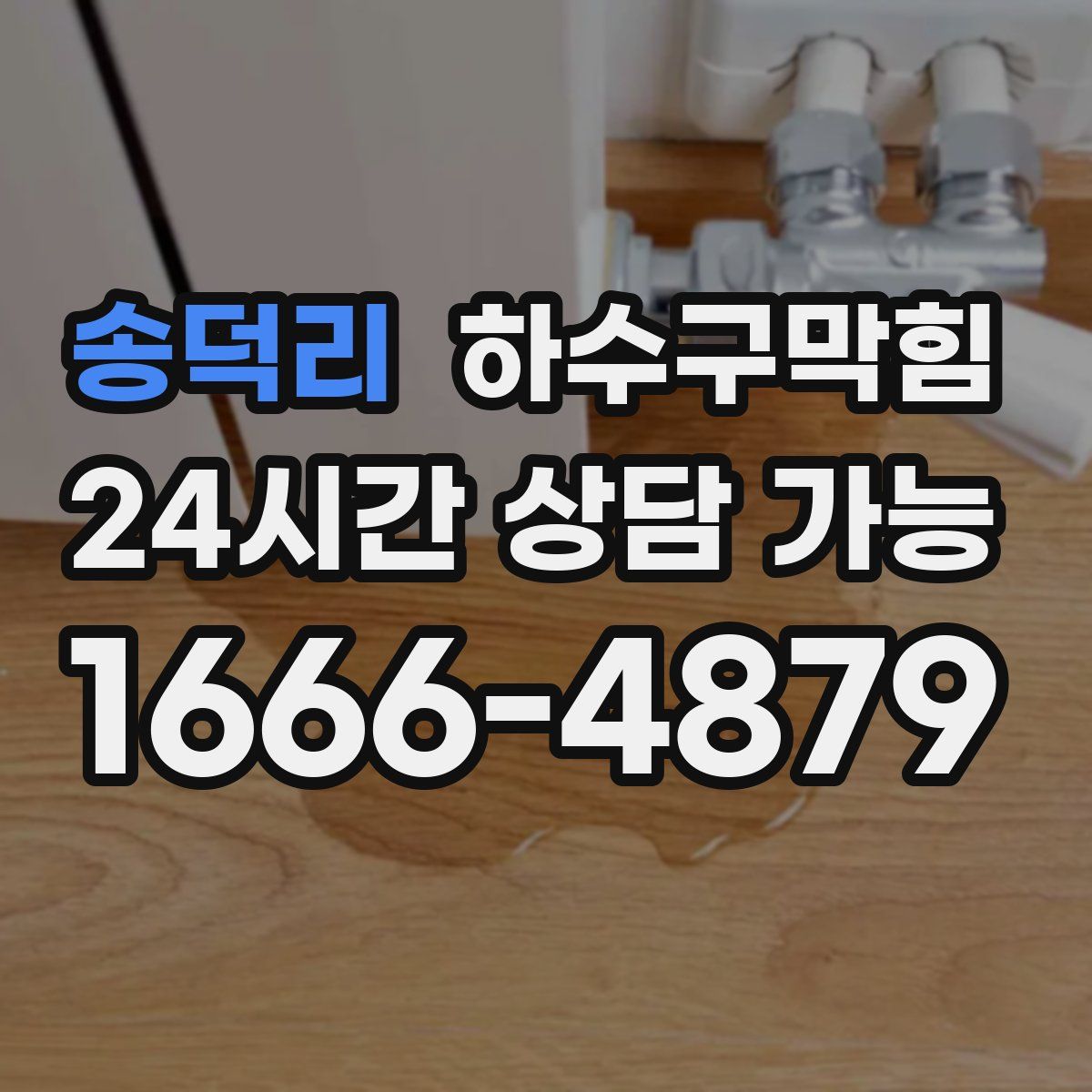 송덕리 하수구막힘