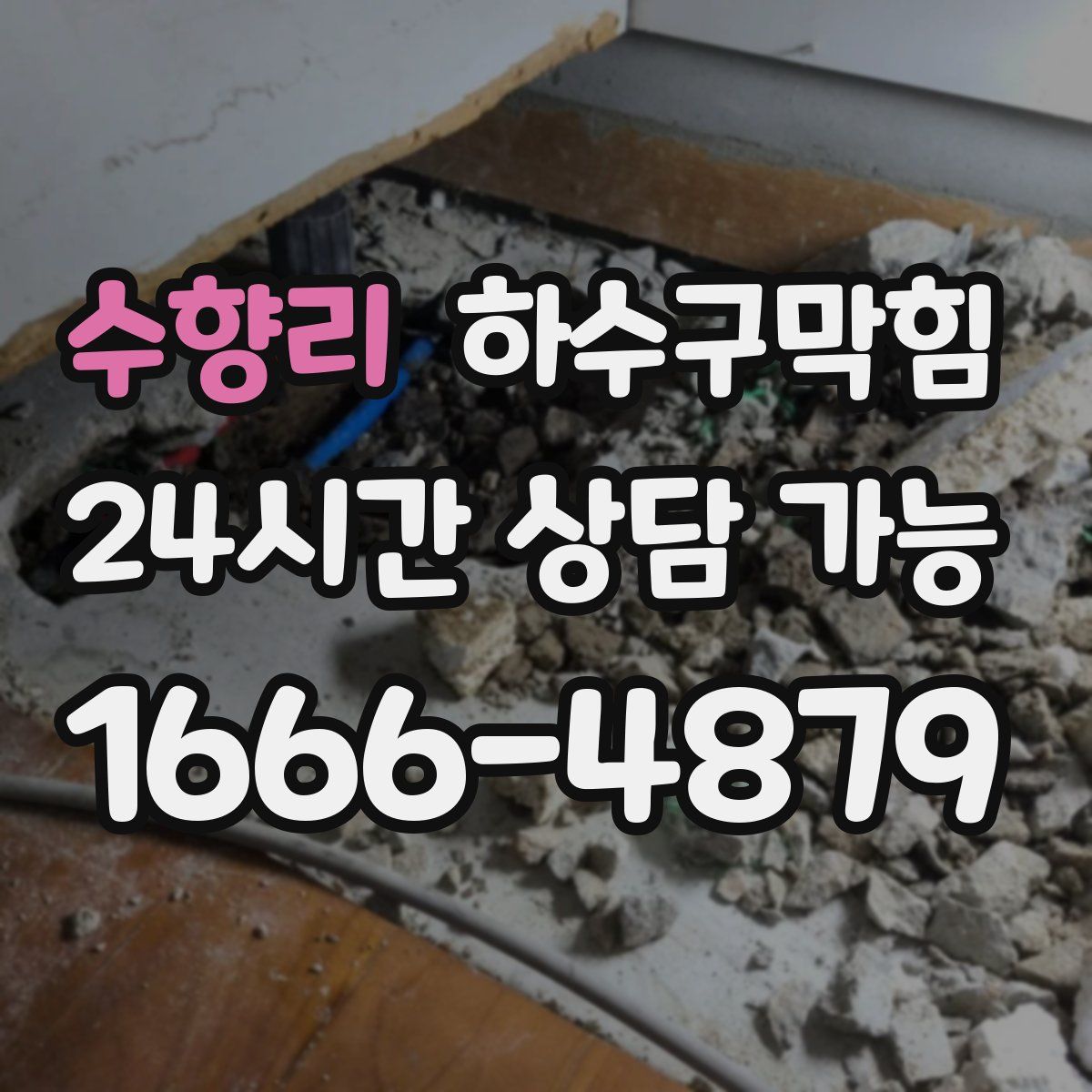 수향리 하수구막힘