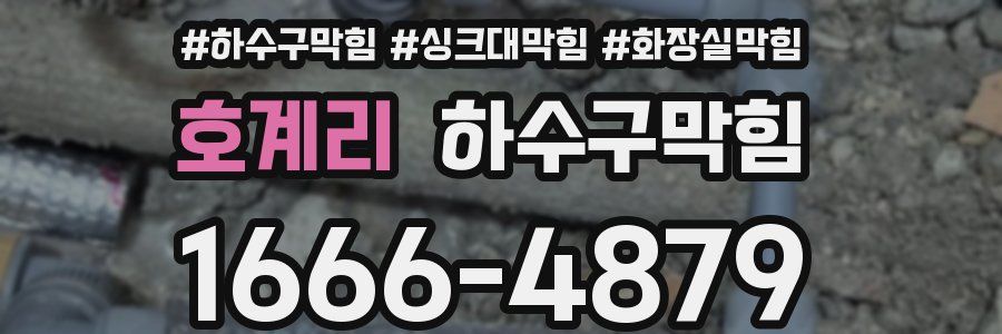 하수구막힘