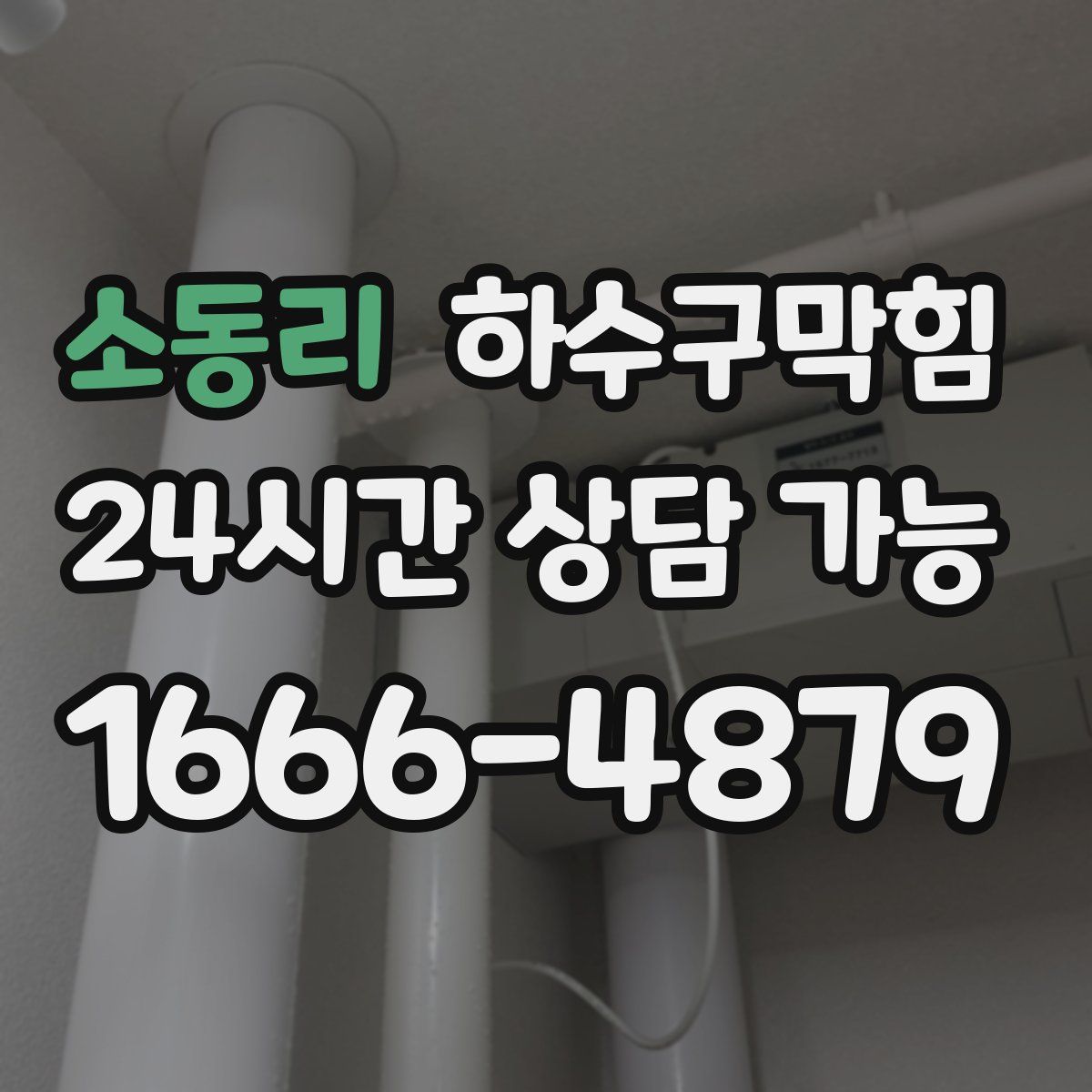 소동리 하수구막힘