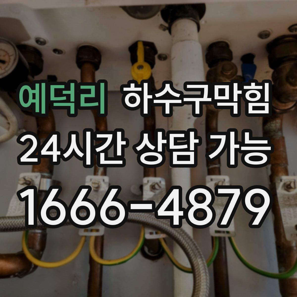 예덕리 하수구막힘