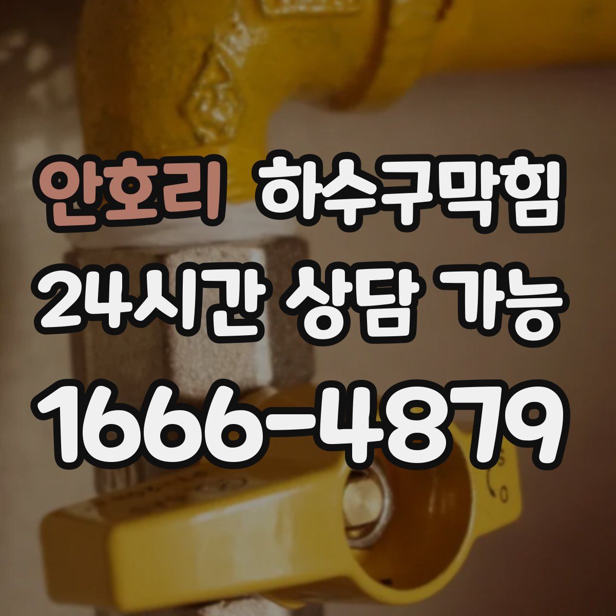 안호리 하수구막힘