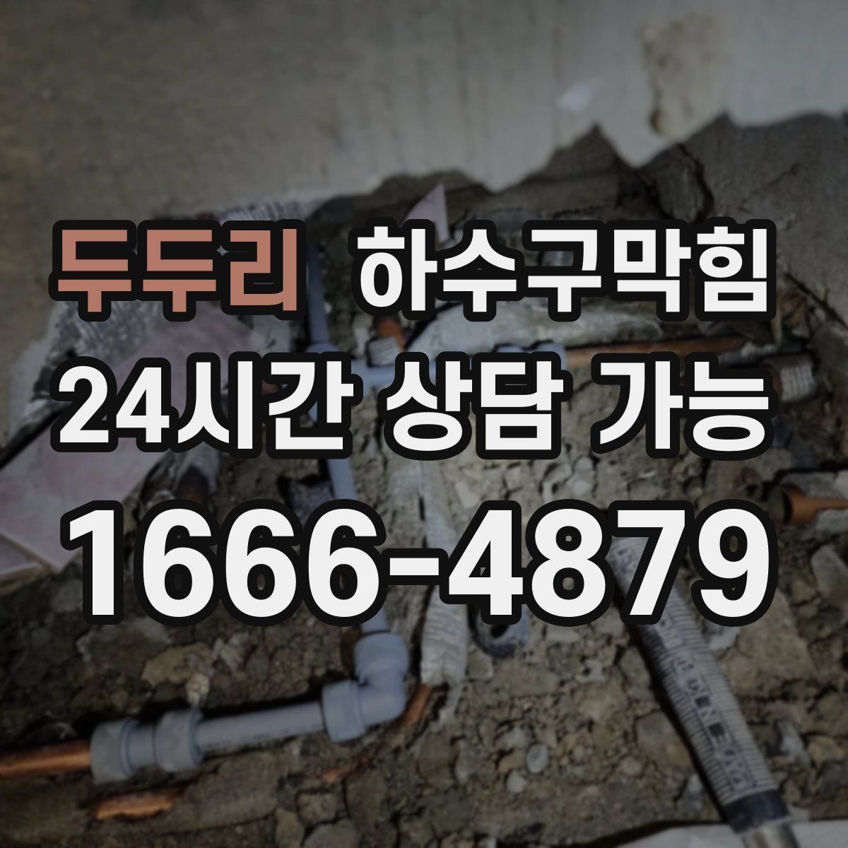 두두리 하수구막힘