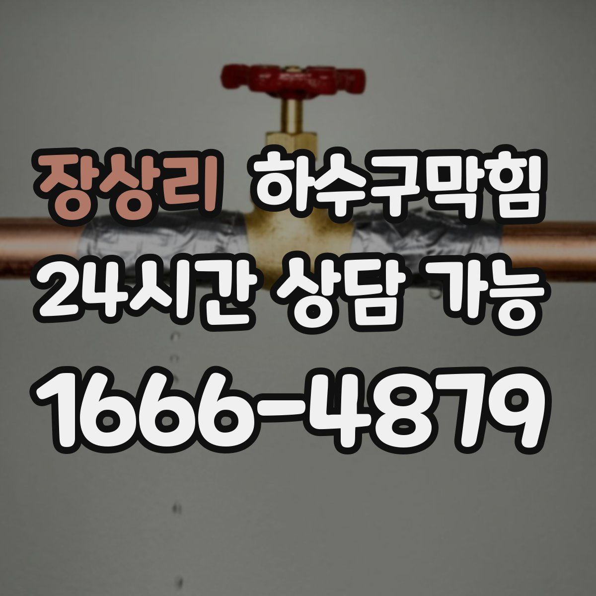 장상리 하수구막힘