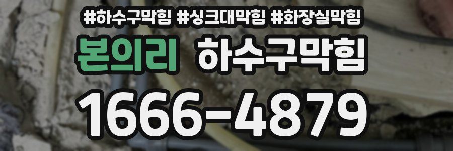 하수구막힘