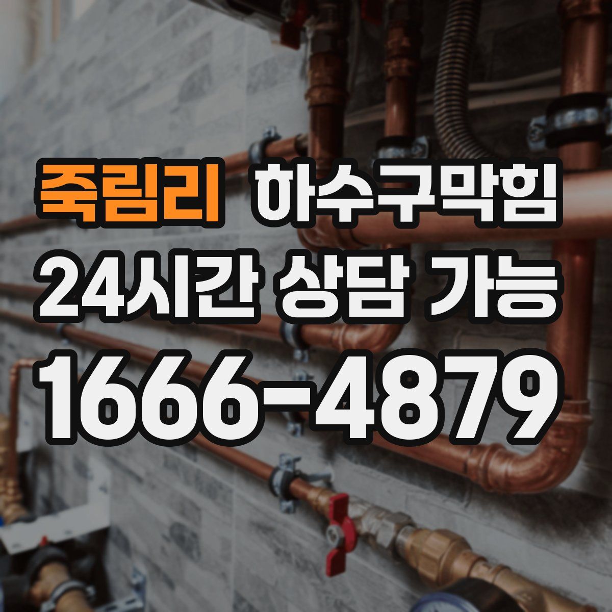 죽림리 하수구막힘