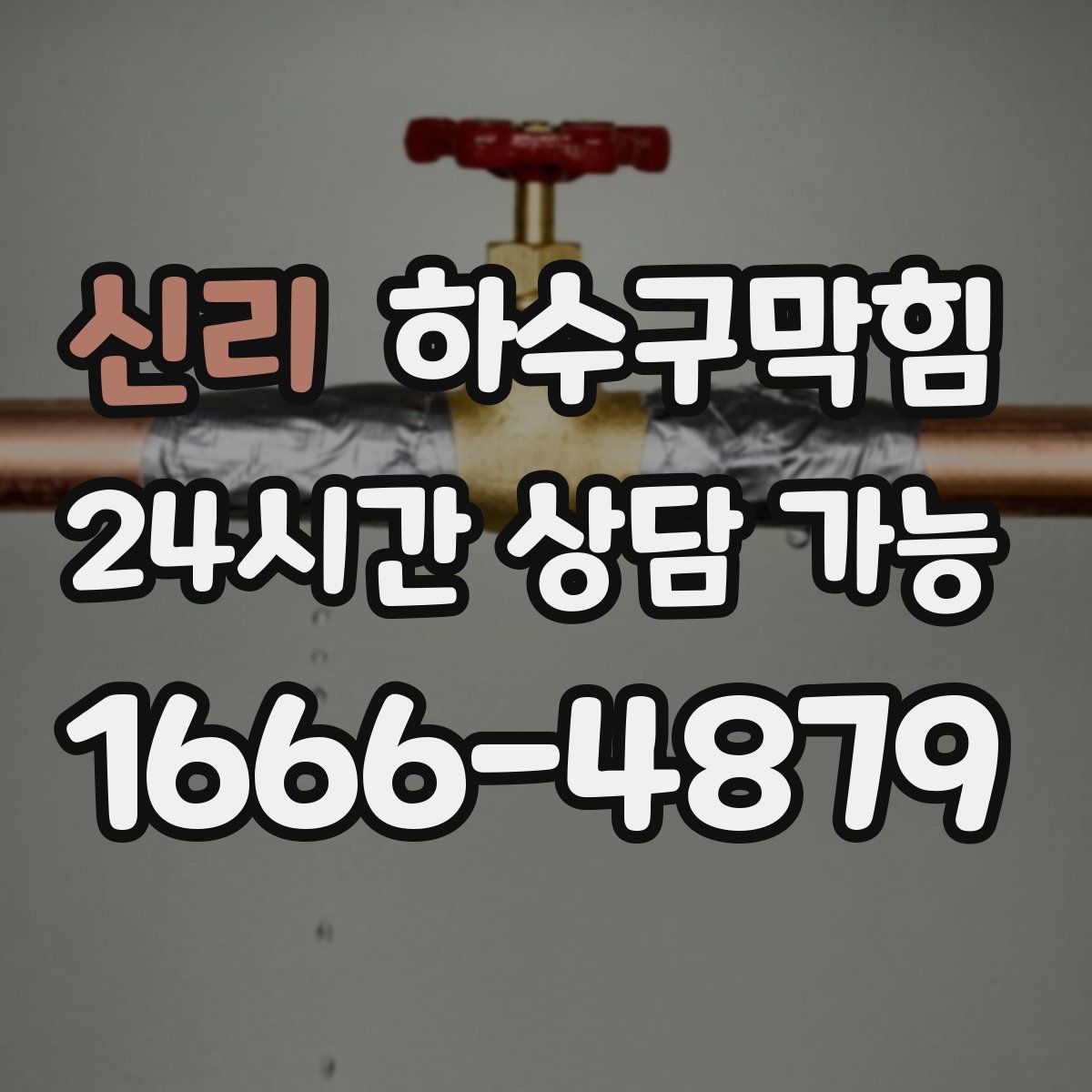 신리 하수구막힘