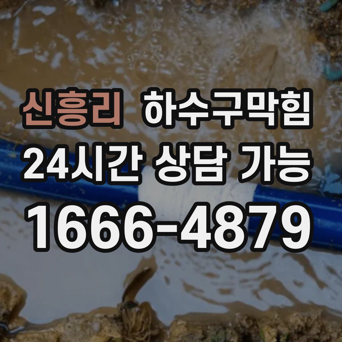 신흥리 하수구막힘