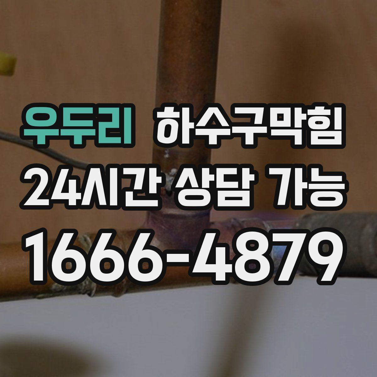 우두리 하수구막힘