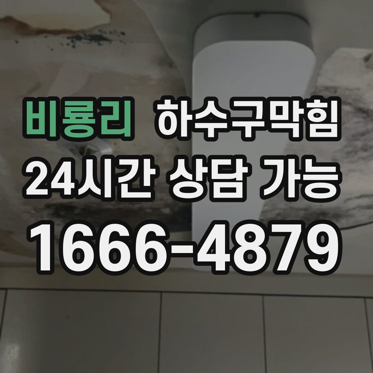 비룡리 하수구막힘