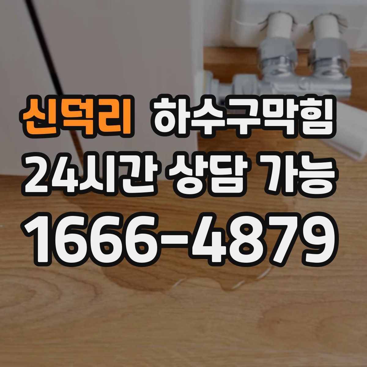 신덕리 하수구막힘