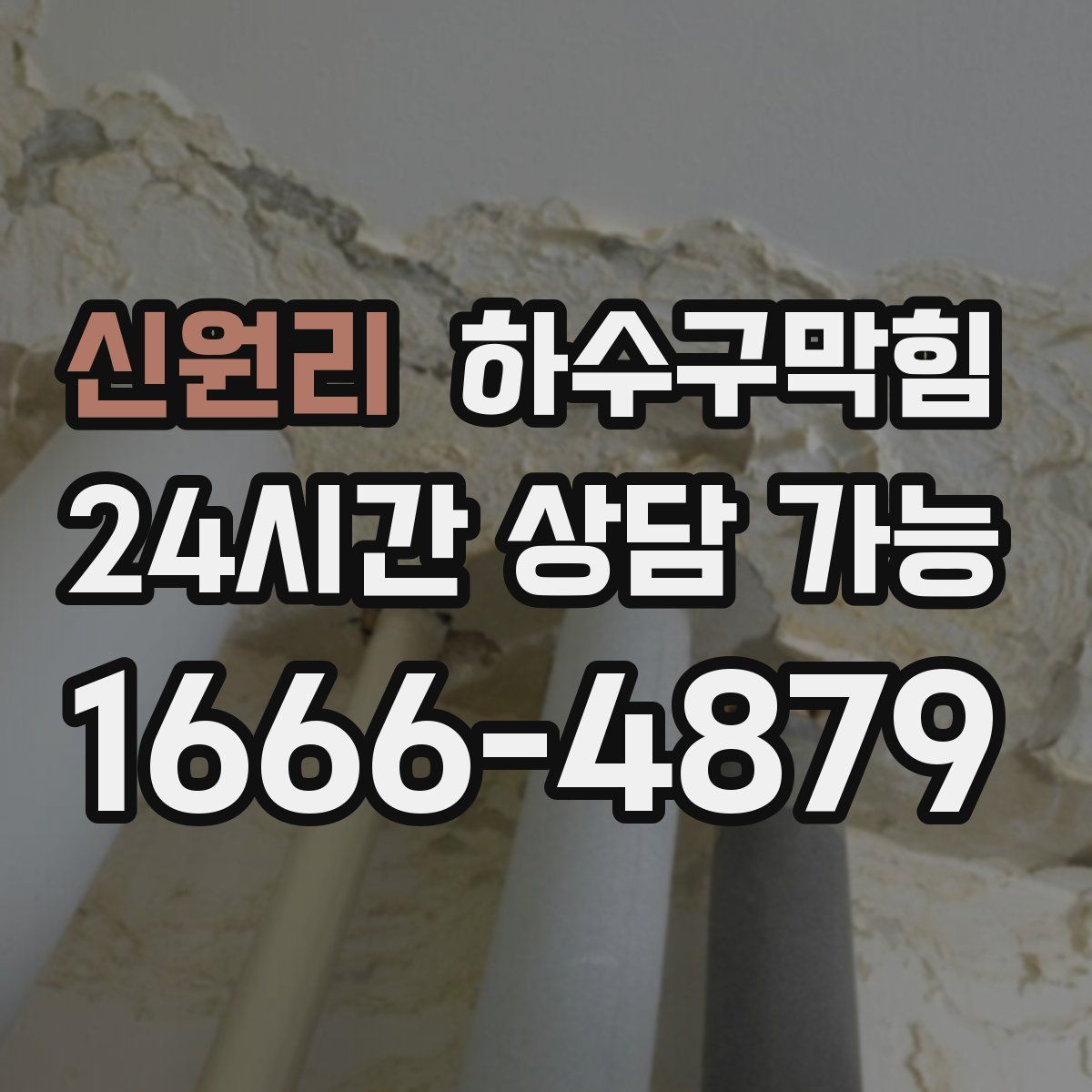 신원리 하수구막힘