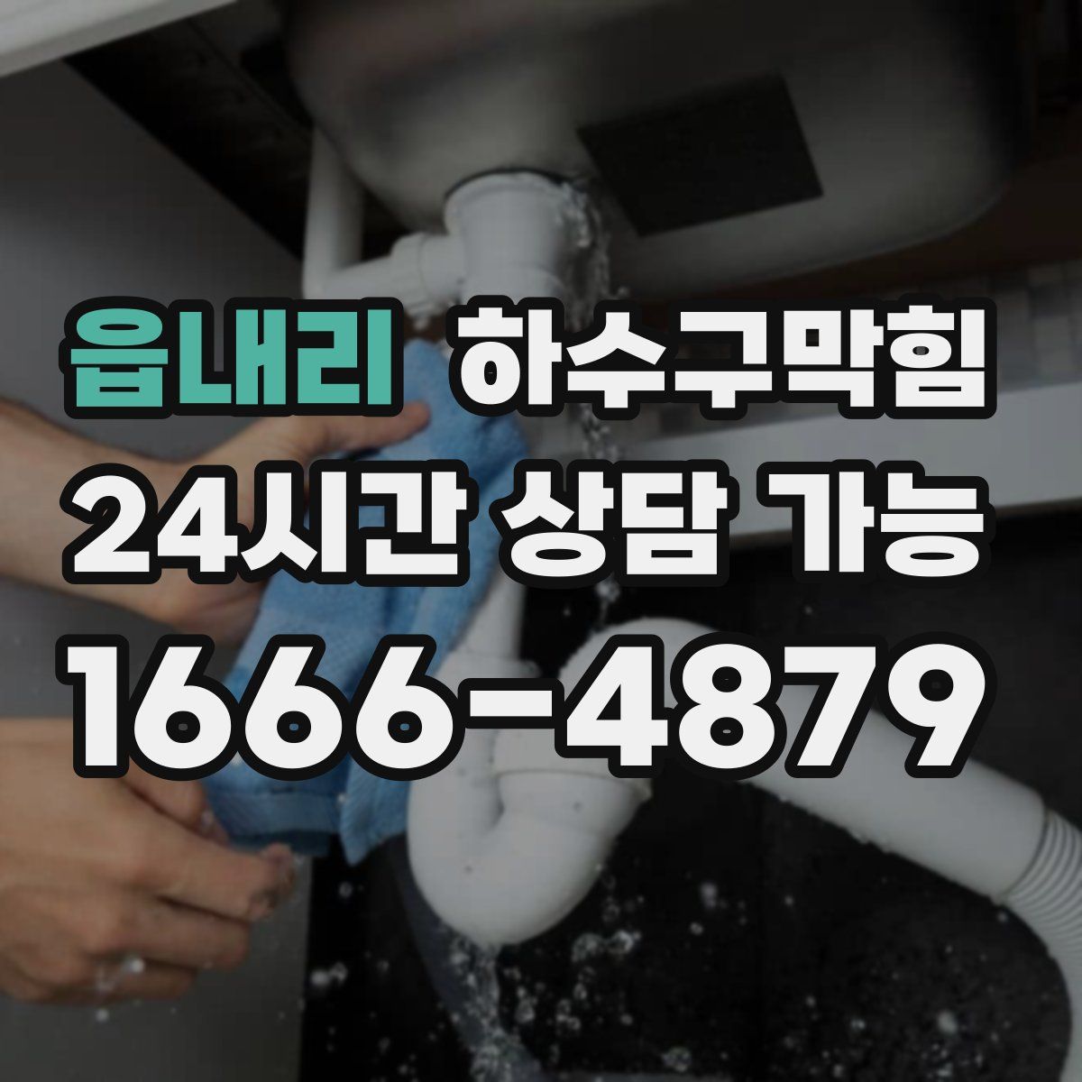 읍내리 하수구막힘