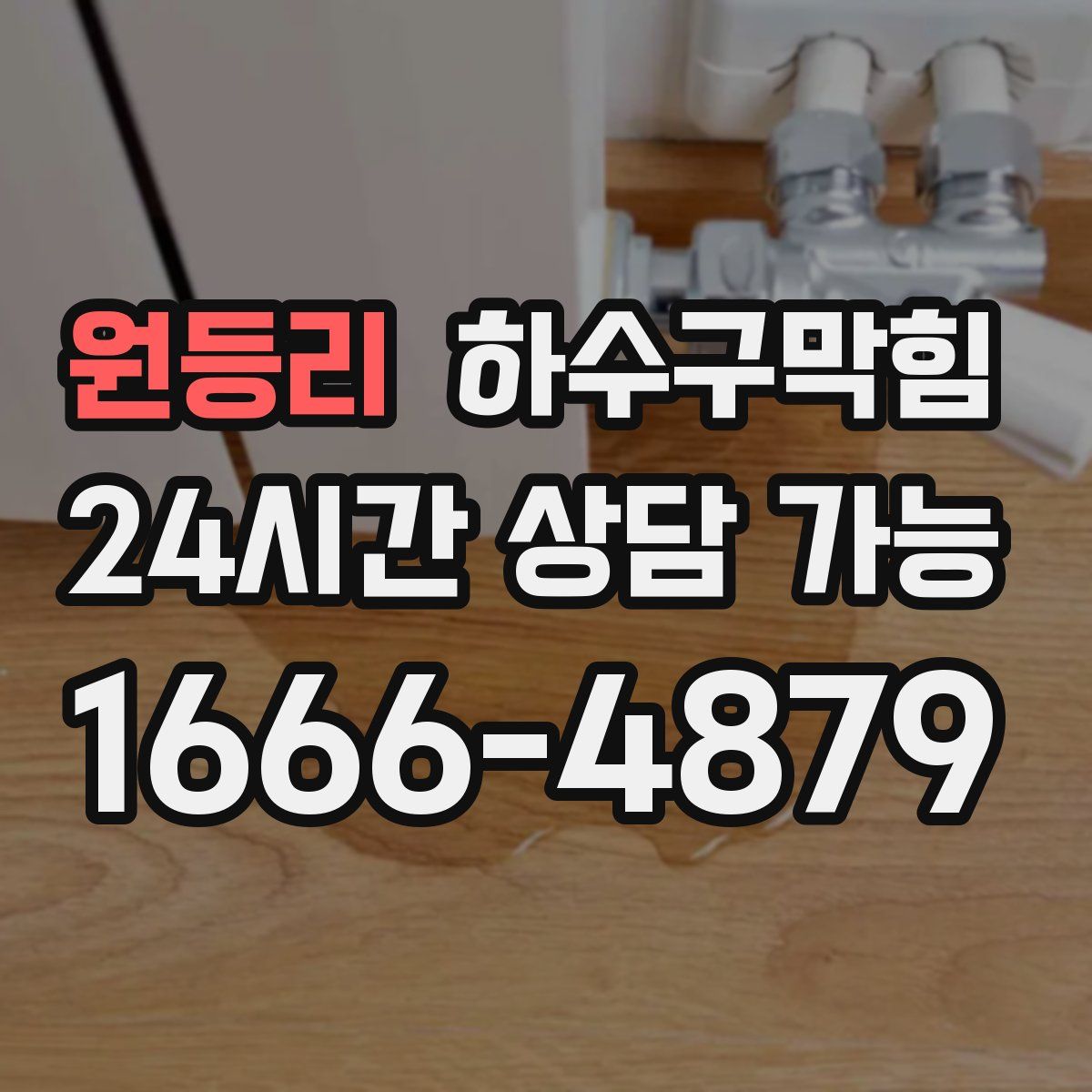 원등리 하수구막힘