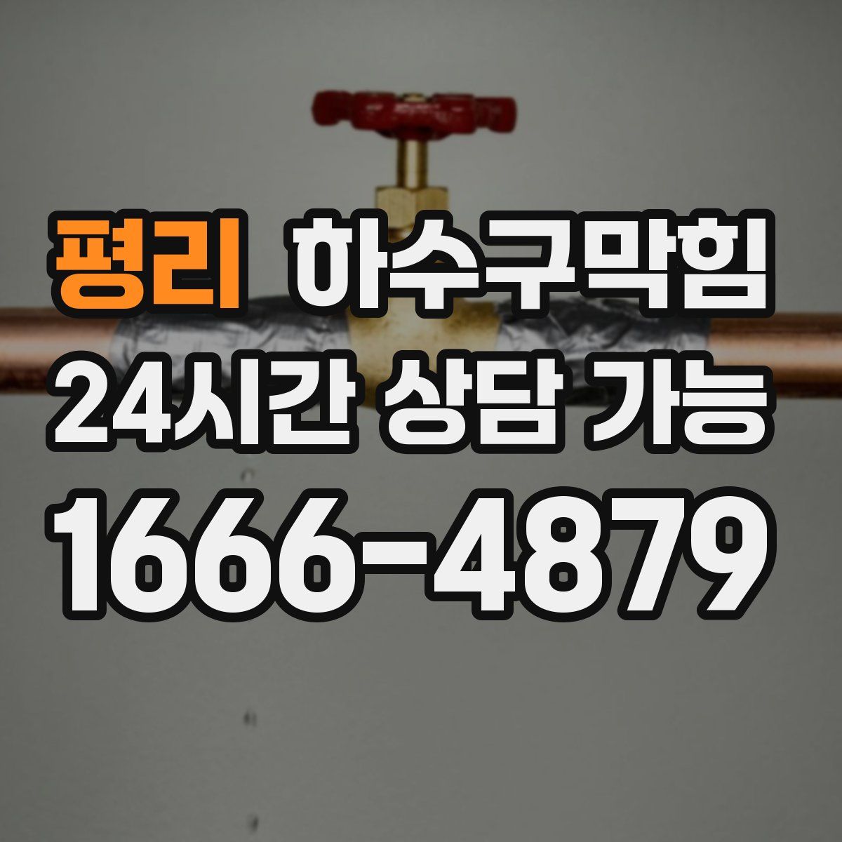 평리 하수구막힘