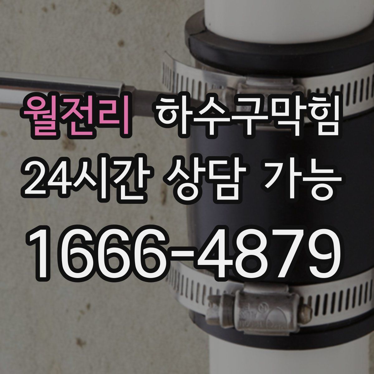 월전리 하수구막힘