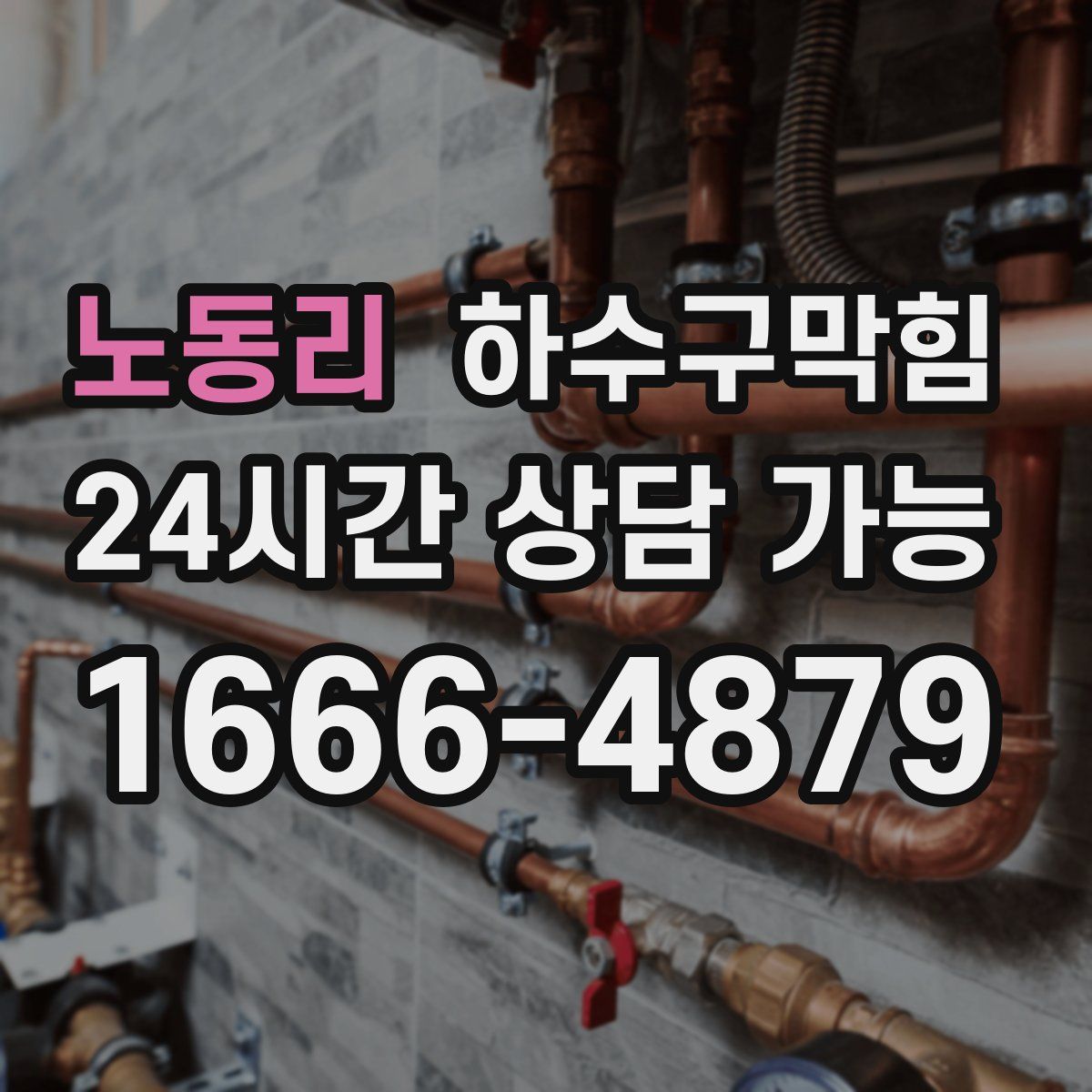 노동리 하수구막힘