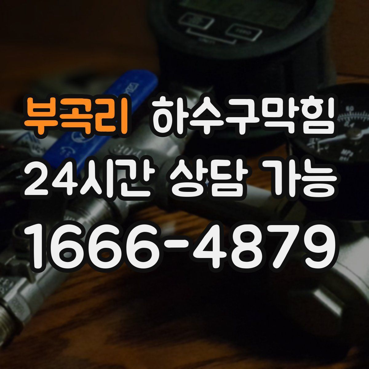 부곡리 하수구막힘