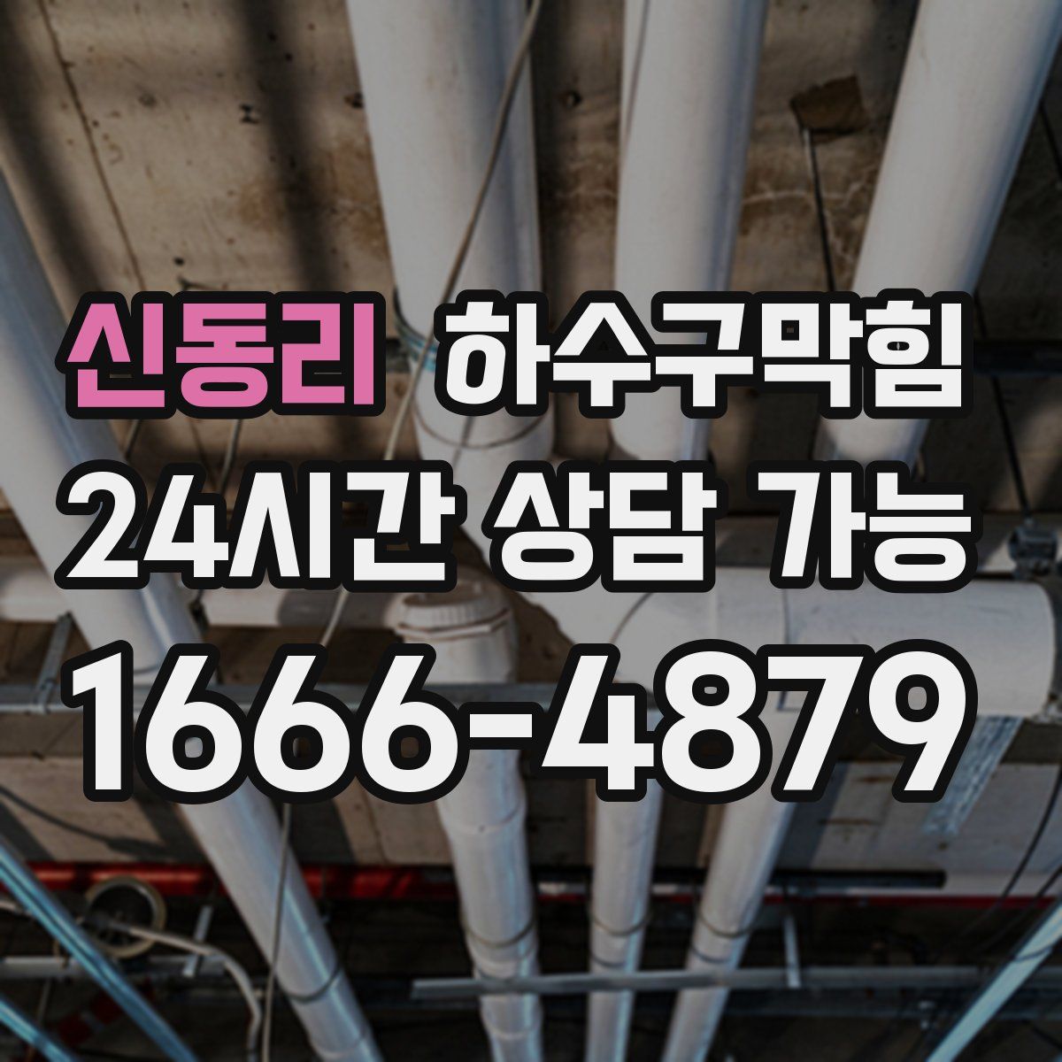 신동리 하수구막힘