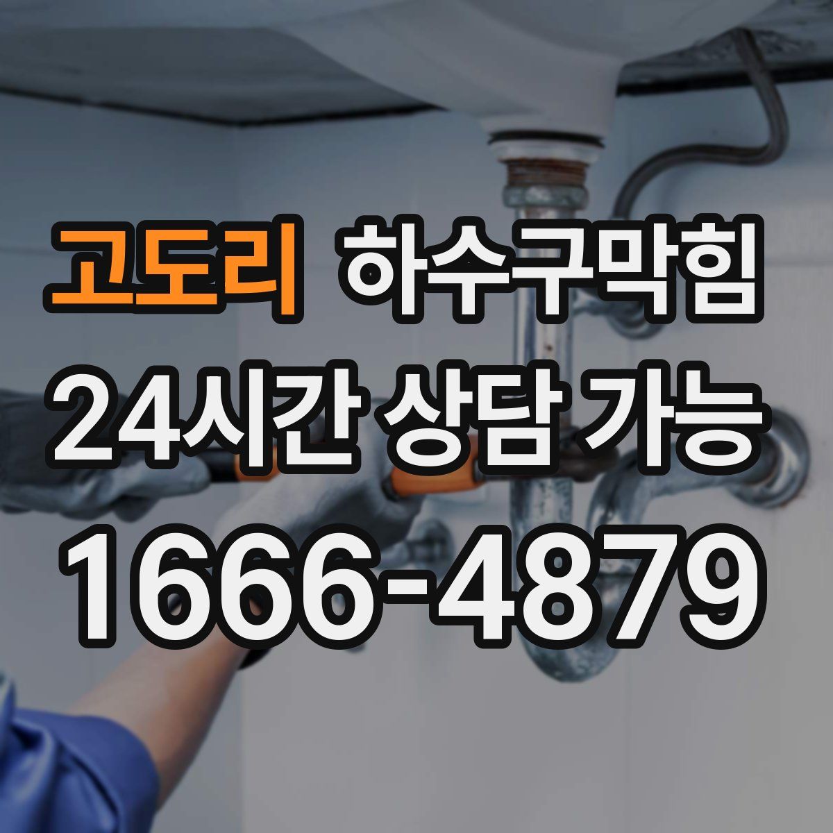 고도리 하수구막힘