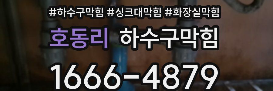 하수구막힘