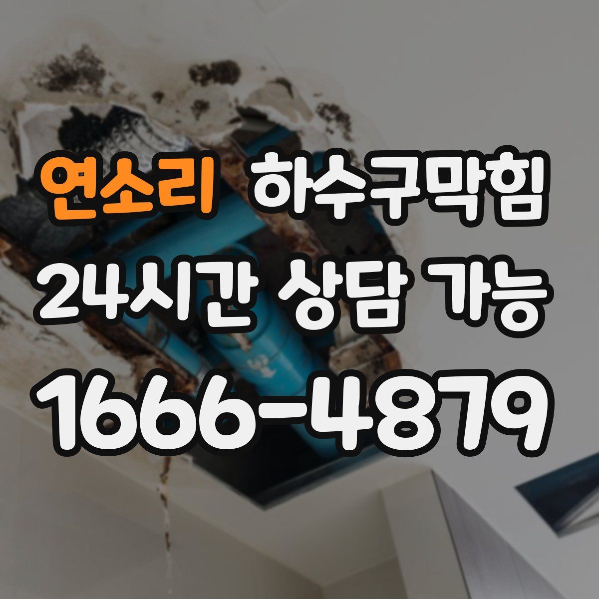 연소리 하수구막힘