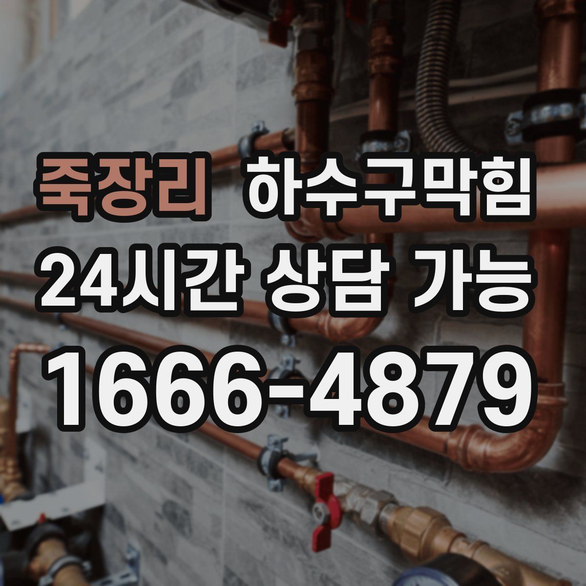 죽장리 하수구막힘