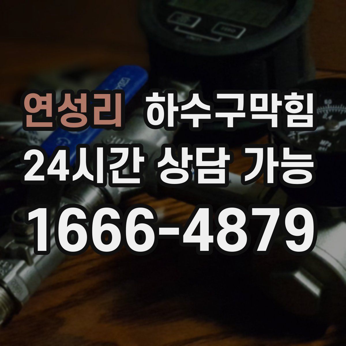 연성리 하수구막힘