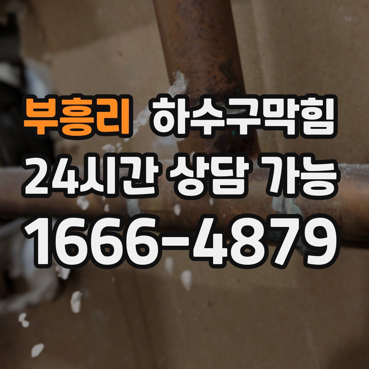 부흥리 하수구막힘