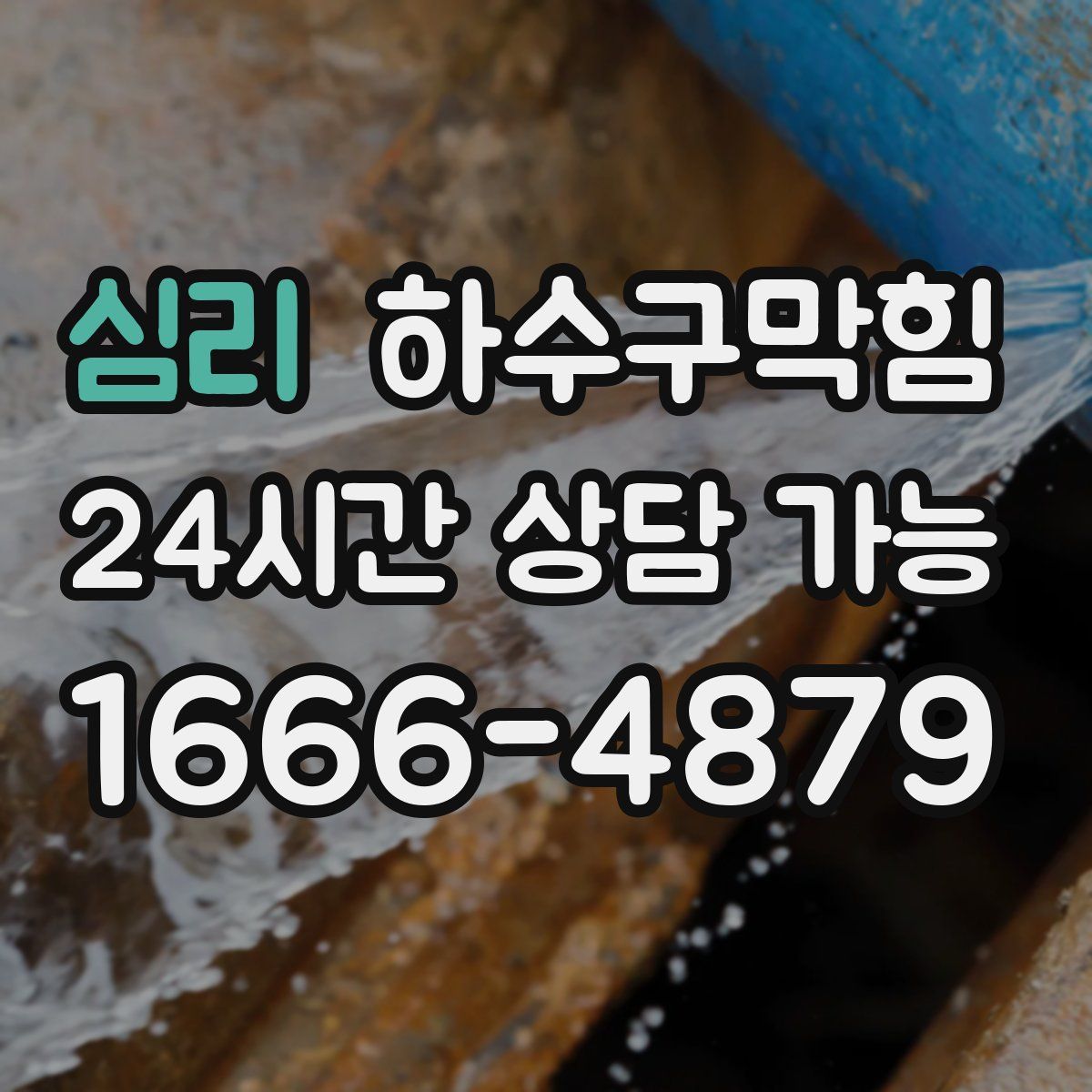 심리 하수구막힘