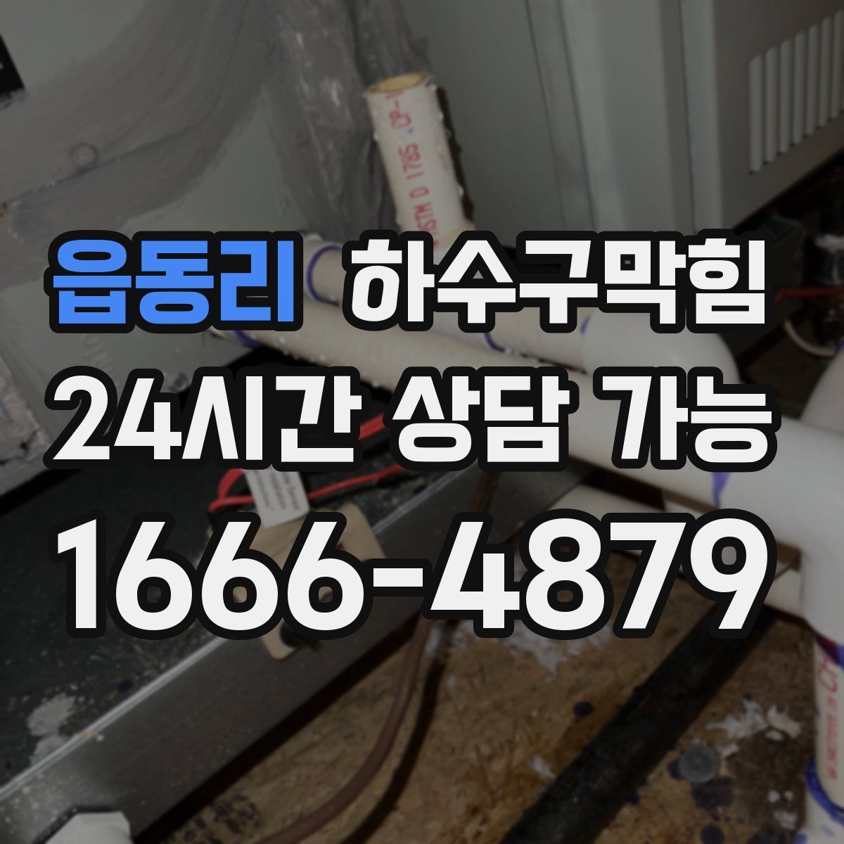 읍동리 하수구막힘