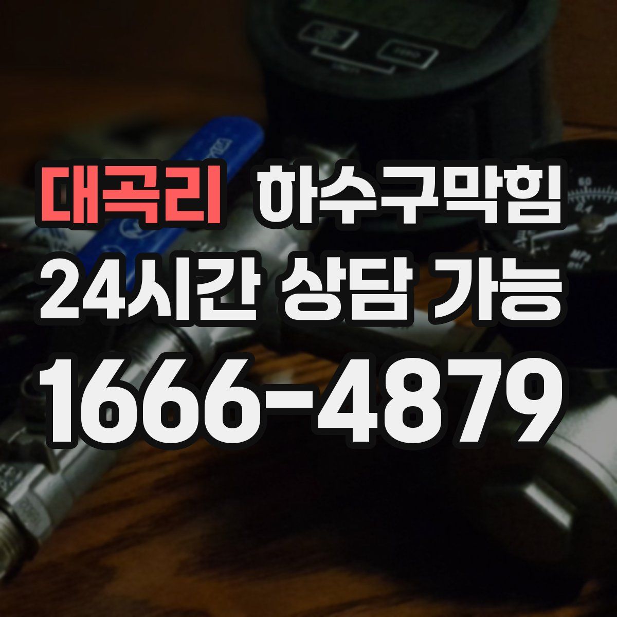 대곡리 하수구막힘