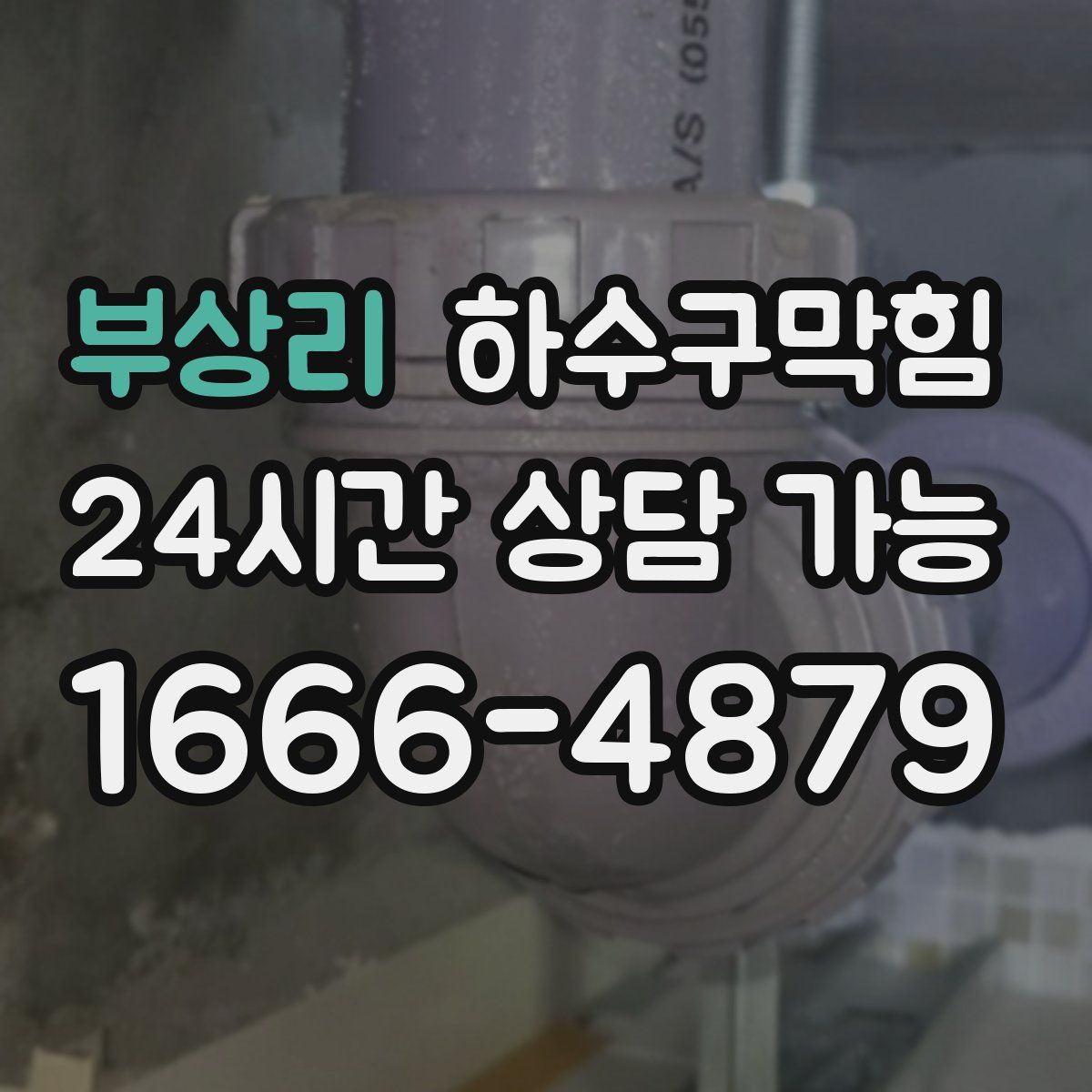 부상리 하수구막힘