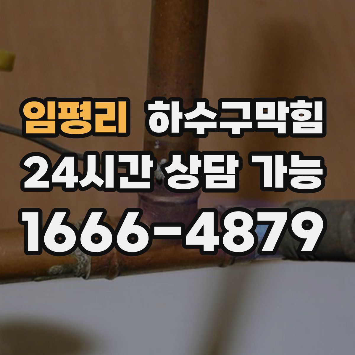 임평리 하수구막힘