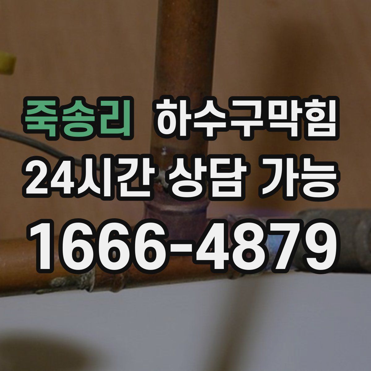 죽송리 하수구막힘