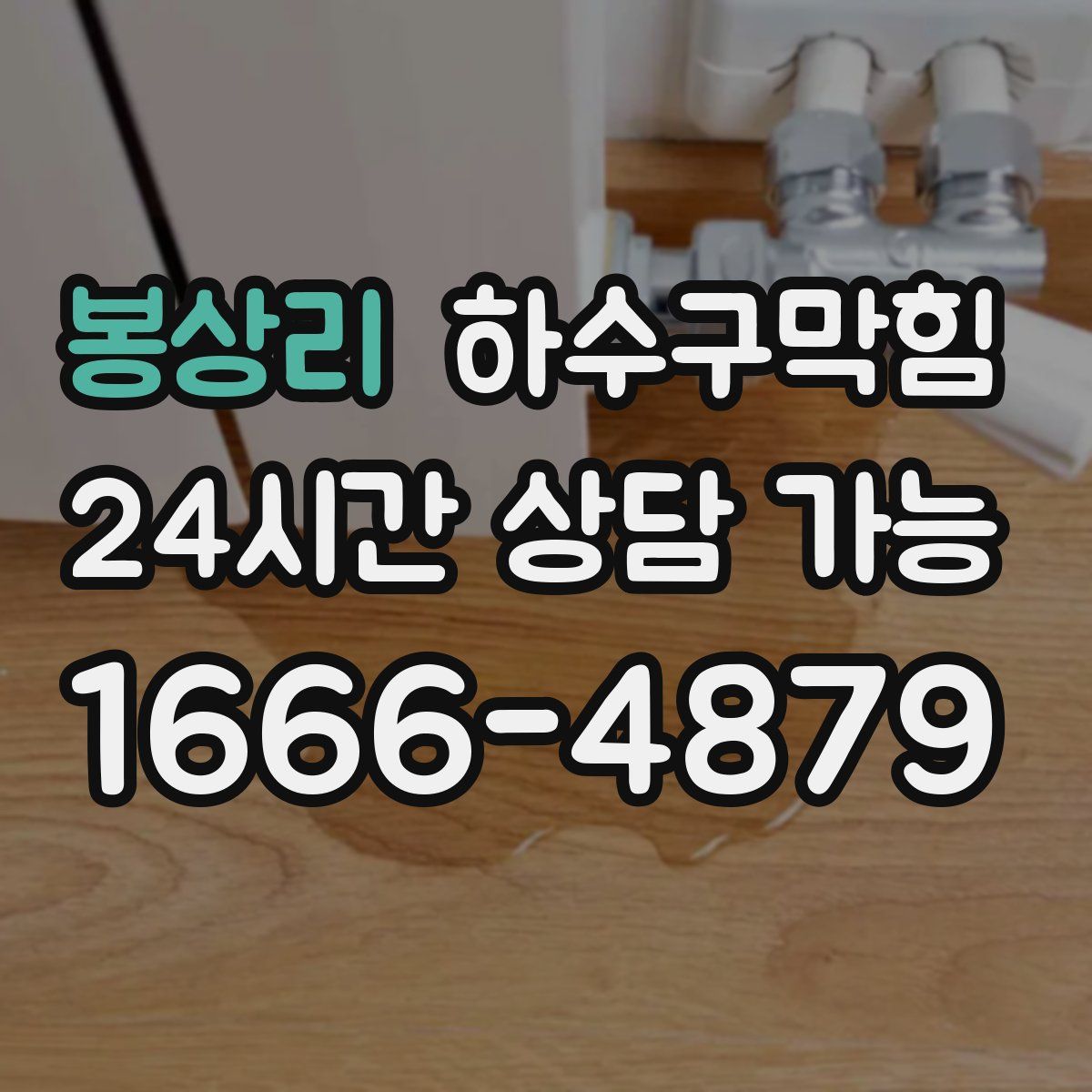 봉상리 하수구막힘