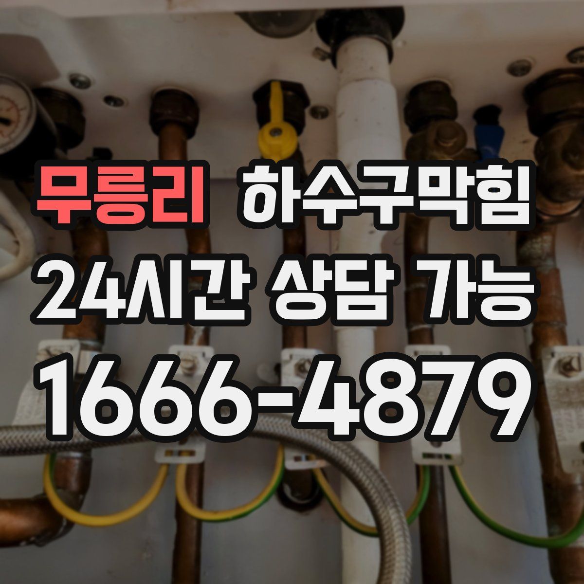 무릉리 하수구막힘