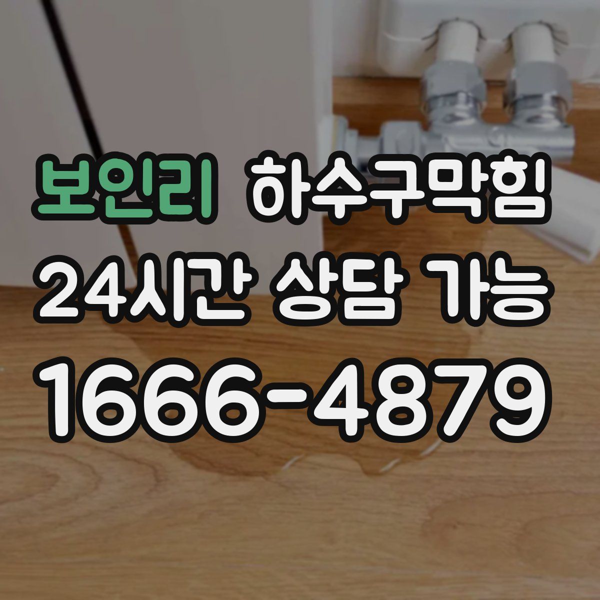 보인리 하수구막힘