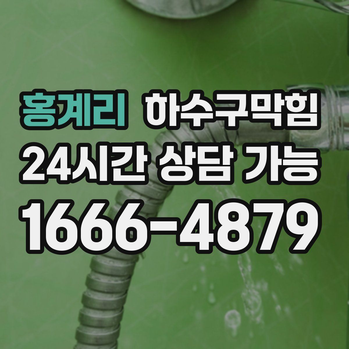 홍계리 하수구막힘