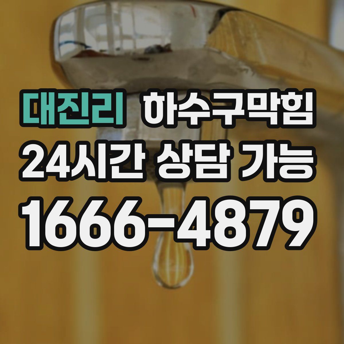 대진리 하수구막힘