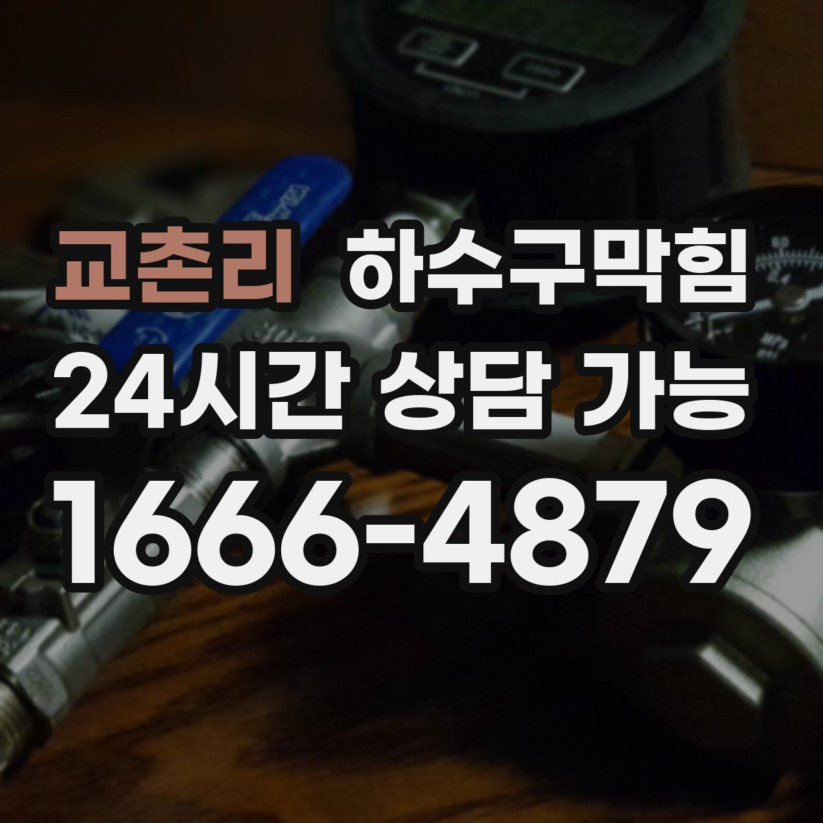 교촌리 하수구막힘