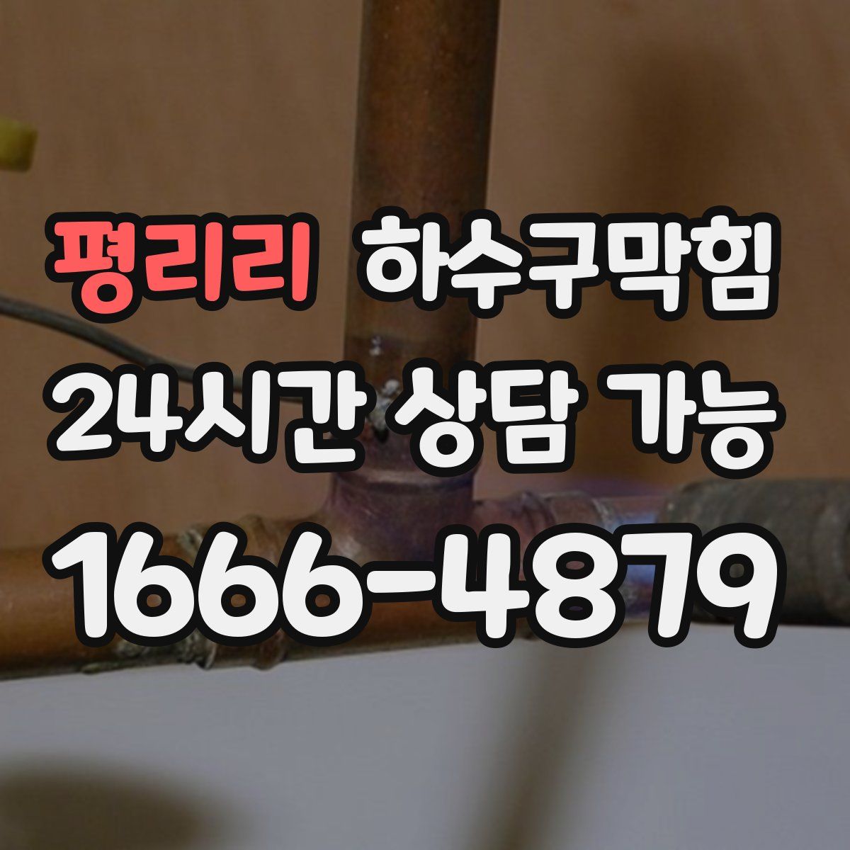 평리리 하수구막힘