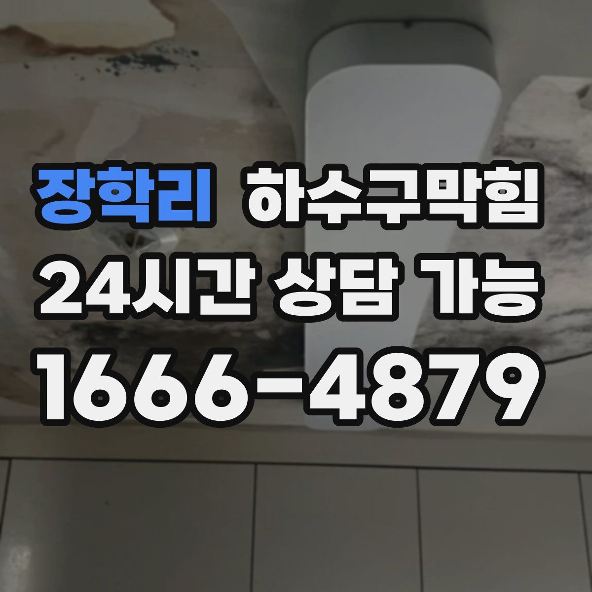 장학리 하수구막힘