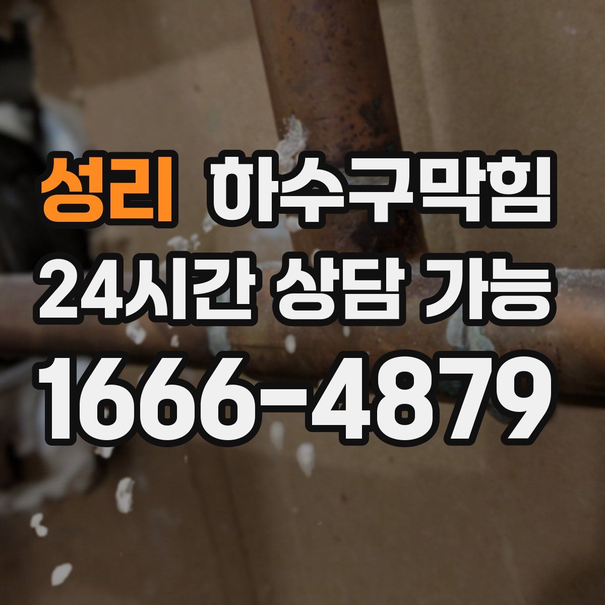 성리 하수구막힘