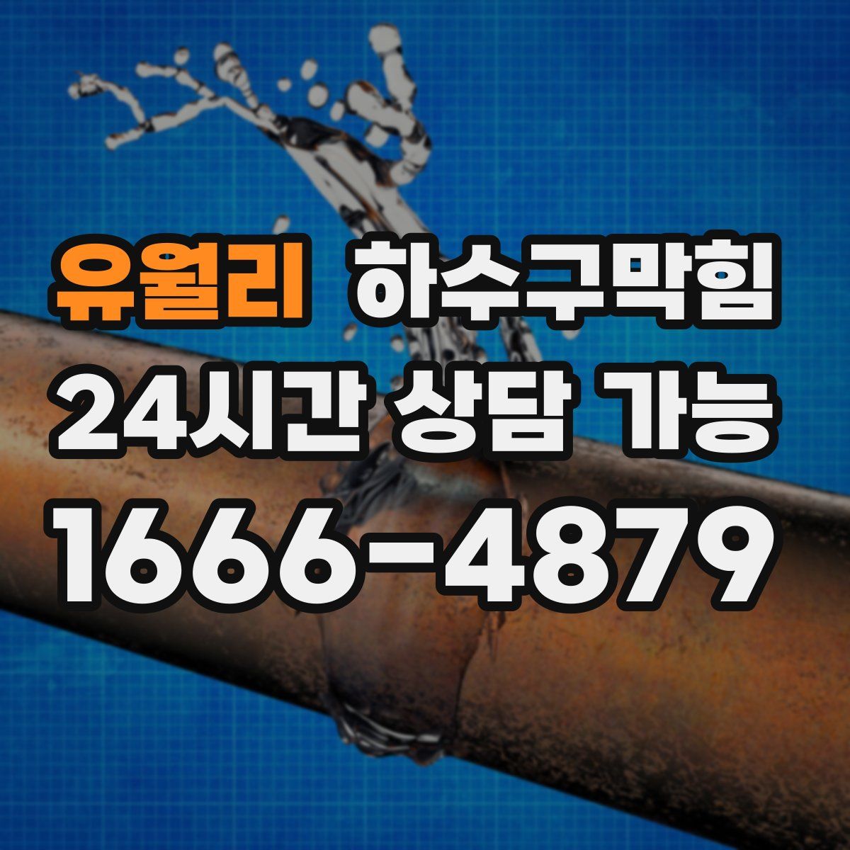 유월리 하수구막힘