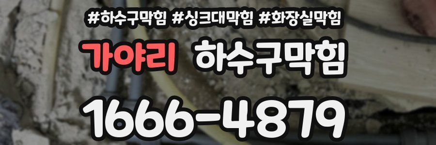 하수구막힘