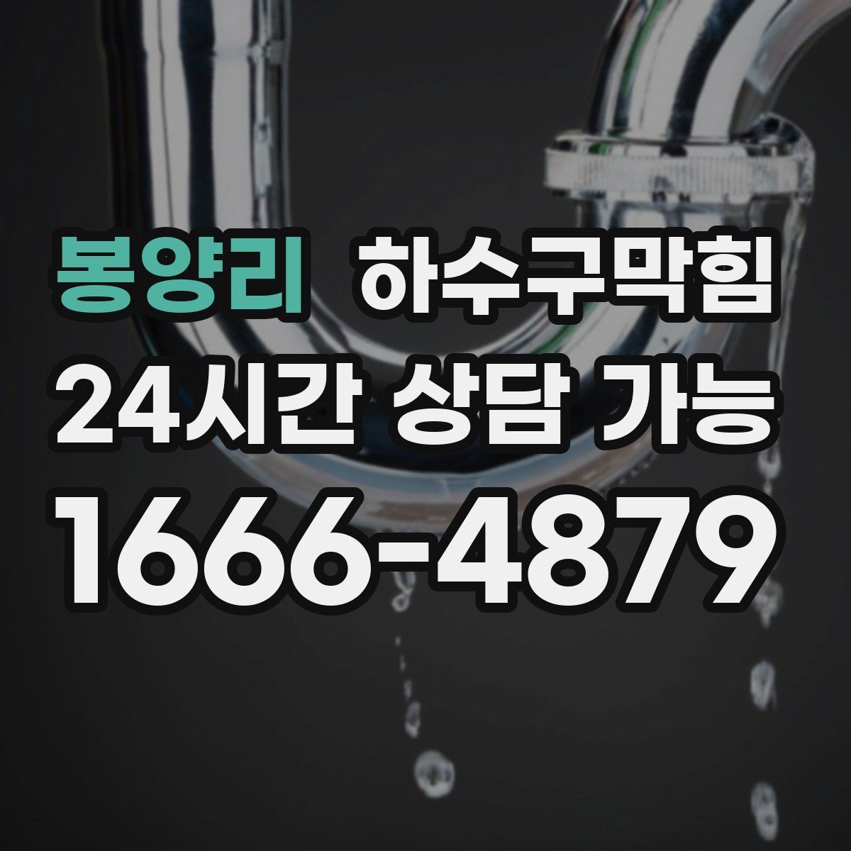 봉양리 하수구막힘