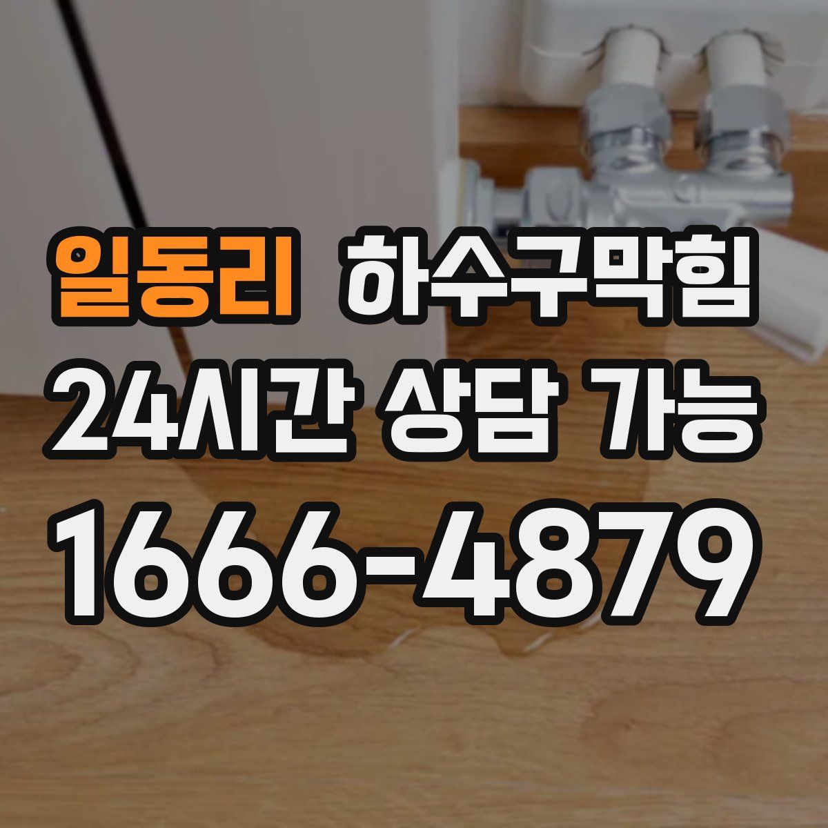 일동리 하수구막힘