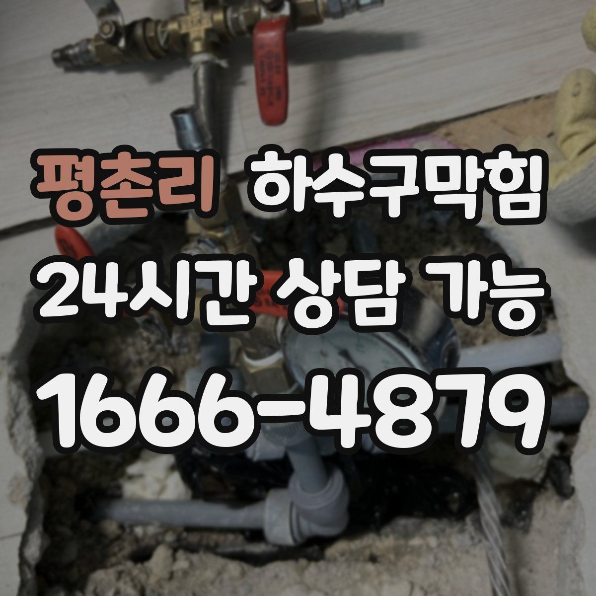 평촌리 하수구막힘