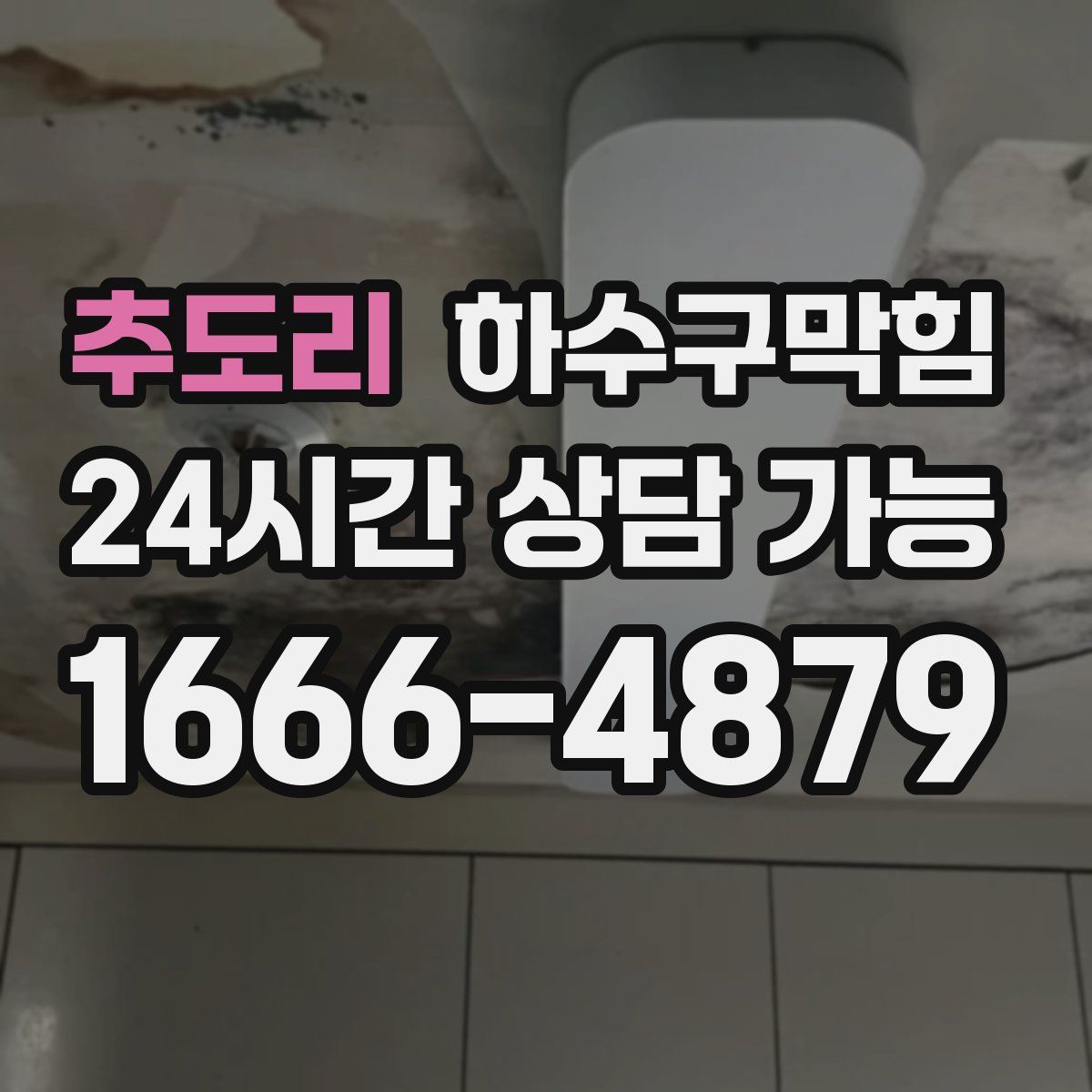 추도리 하수구막힘